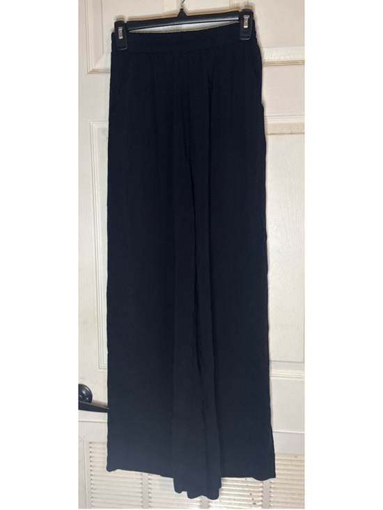 ZENANA Pants - ZENANA Black Wide Leg Pants S